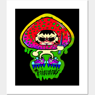 Poison little Mushroom! Posters and Art